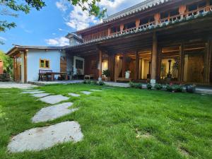 Zahrada ubytování Secret Moon Guesthouse