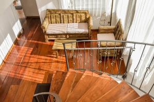 Posezení v ubytování HOSTAL DEL RÍO