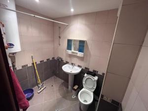 A bathroom at Julia Vigo Panorama apartments