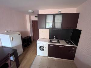 A kitchen or kitchenette at Julia Vigo Panorama apartments