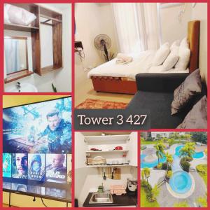 TV a/nebo společenská místnost v ubytování Tower 3 427 Pool View + 29 fotografií