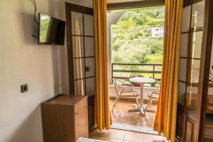Balkón nebo terasa v ubytování Hotel Sylvia