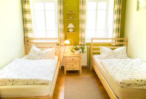 Ένα ή περισσότερα κρεβάτια σε δωμάτιο στο Adelheidshof