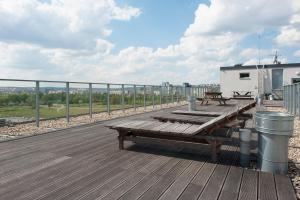 Balkón nebo terasa v ubytování Best Residence Expo
