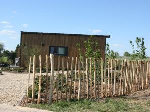 Zahrada ubytování Au sentier de Verlaine - Tiny House à Paliseul + 5 fotografií