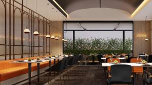 Arthur Hotel Baiyun Guangzhou的休息区