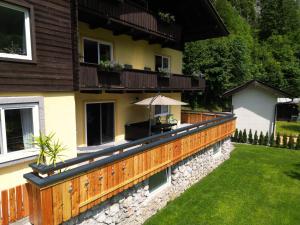 Zahrada ubytování Klamm Lodge