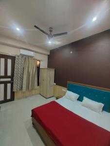 Letto o letti in una camera di Hotel Shree Ram