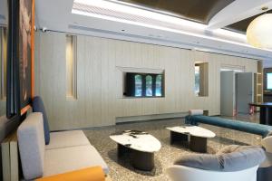 Arthur Hotel Baiyun Guangzhou的休息区