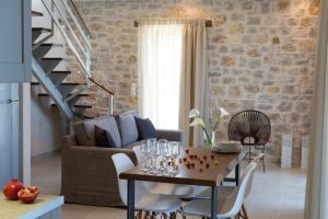 Posezení v ubytování Ionian Horizon Villas