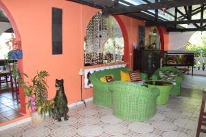 Posezení v ubytování Hotel L'ebene Verte