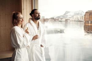 Tatil parkı yakınında doğal manzara