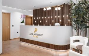 Vstupní hala nebo recepce v ubytování Aeolian Spirit Suites