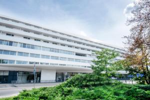 Budynek, w którym mieści się hotel