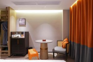 Arthur Hotel Baiyun Guangzhou的休息区