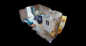 凯拉地区莫利讷CASA-Lodge L’Inverno pour 2 personnes的一间大房间的景色