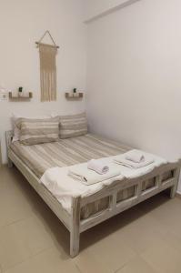 Katil atau katil-katil dalam bilik di Creta Irini's Rooms1