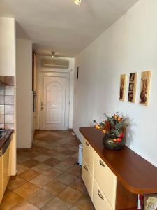 Kuchyň nebo kuchyňský kout v ubytování Beachfront Family Escape, Ciovo
