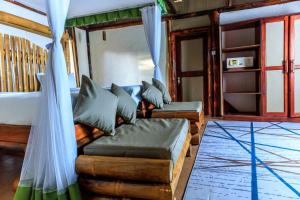 Un lugar para sentarse en Samburu Elephant Lodge
