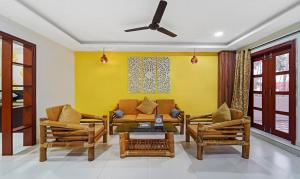 Signature Grande Pondicherry的休息区