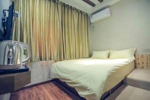 Letto o letti in una camera di A deer has you INN near by Tianmen Shan
