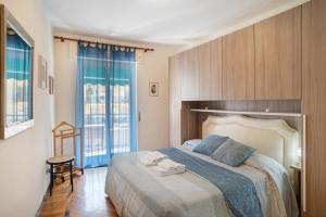 Katil atau katil-katil dalam bilik di Beautiful Holiday House By Marcos