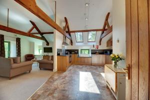 Η κουζίνα ή μικρή κουζίνα στο The Loft at Spindlestone