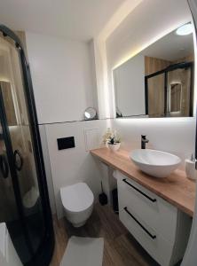 Ένα μπάνιο στο Apartament Kotlina