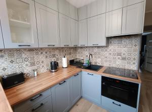Η κουζίνα ή μικρή κουζίνα στο Apartament Kotlina +11 φωτογραφίες