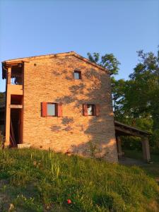 Budova, kde se bed and breakfast nachází