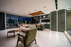 Kuchyň nebo kuchyňský kout v ubytování Eco Villa AURA 4