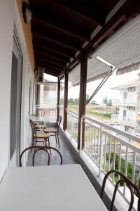 Balkón nebo terasa v ubytování Flora Rooms