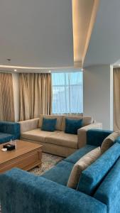 Posezení v ubytování Sadeem Al Fajr Hotel Suites