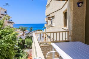 En generel havudsigt eller havudsigten taget fra lejligheden