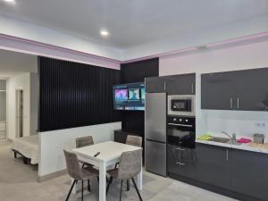 Køkken eller tekøkken på Apartamento Gold Hilados