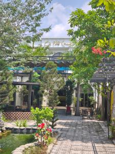 Zahrada ubytování Long Homestay Phúc An City