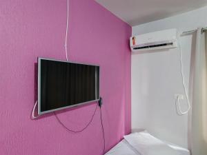 TV a/nebo společenská místnost v ubytování Hotel Colina