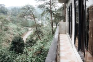 Landskap semula jadi dekat dengan apartmen