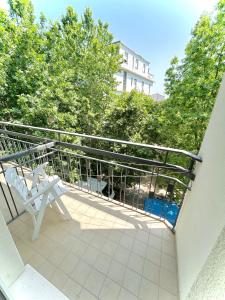 Balkón nebo terasa v ubytování Hotel Caracas