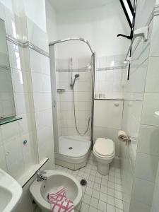 Koupelna v ubytování Hotel Caracas