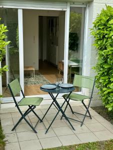 Patio nebo venkovní prostory v ubytování Studio confort & calme proche Bordeaux et Pellegrin