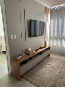 TV a/nebo společenská místnost v ubytování Promenade 2