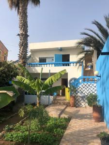 Το κτήριο όπου στεγάζεται  η παραθεριστική κατοικία