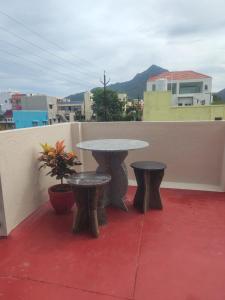 Balkoni atau teres di Gokulam Residency