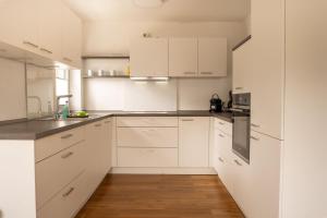 Kuchyň nebo kuchyňský kout v ubytování Allgäu SPA House