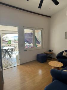 Istumisnurk majutusasutuses Apartmani H,I i M