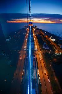 Vaade majutusasutusele Panorama Orbi City Aparthotel linnulennult