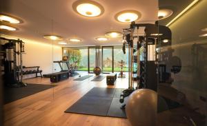 Γυμναστήριο ή/και όργανα γυμναστικής στο Enjoy Dolomites Apartment
