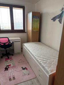 Katil atau katil-katil dalam bilik di Centre Trnava