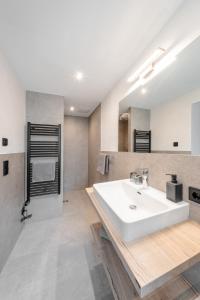 Kuchyň nebo kuchyňský kout v ubytování Appartements Retthäusl + 28 fotografií